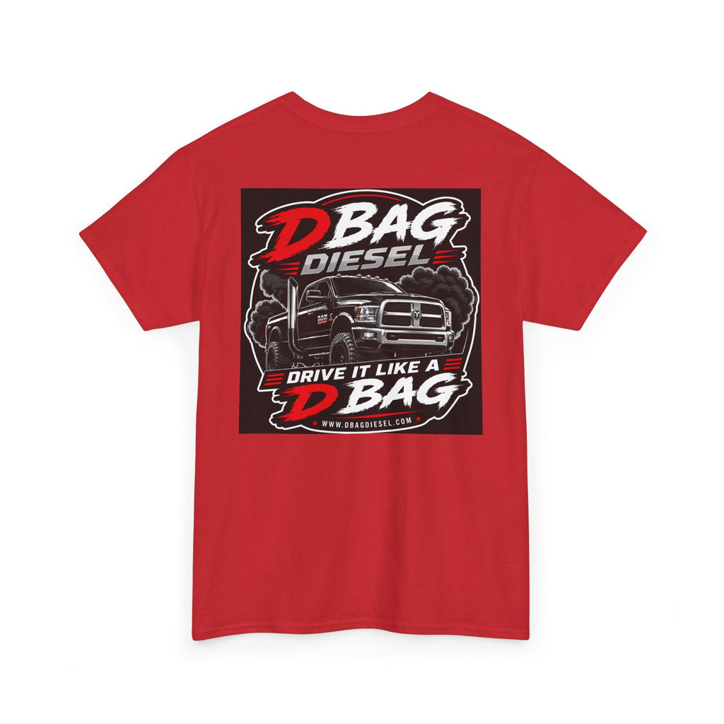 DBAG Diesel Draggin’ Bag T-Shirt | Premium Diesel Truck Apparel- Dodge