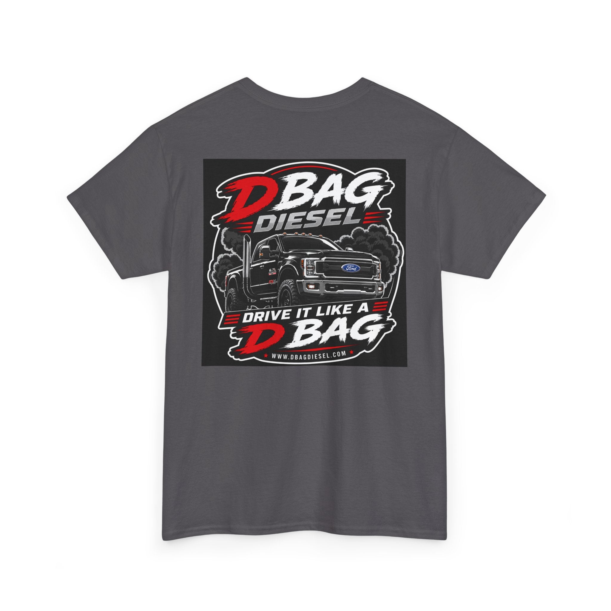 DBAG Diesel Draggin’ Bag T-Shirt | Premium Diesel Truck Apparel- Ford