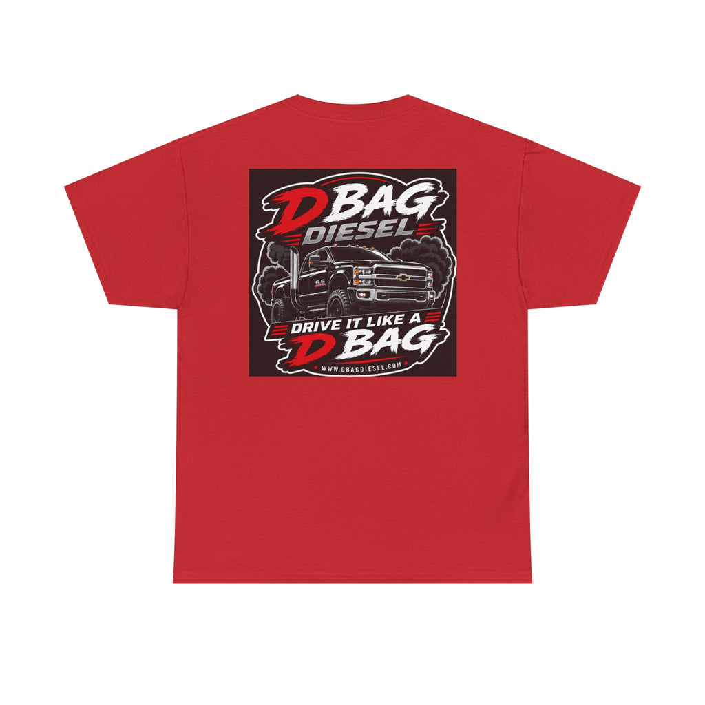 DBAG Diesel Draggin’ Bag T-Shirt | Premium Diesel Truck Apparel- Chevy