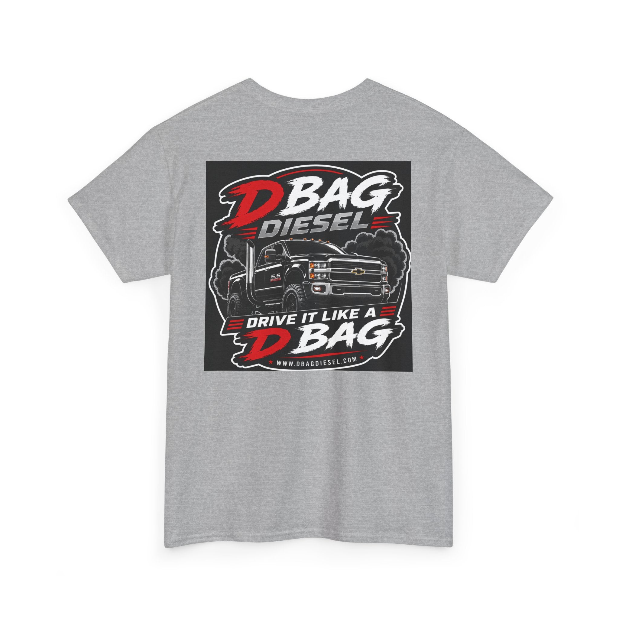 DBAG Diesel Draggin’ Bag T-Shirt | Premium Diesel Truck Apparel- Chevy