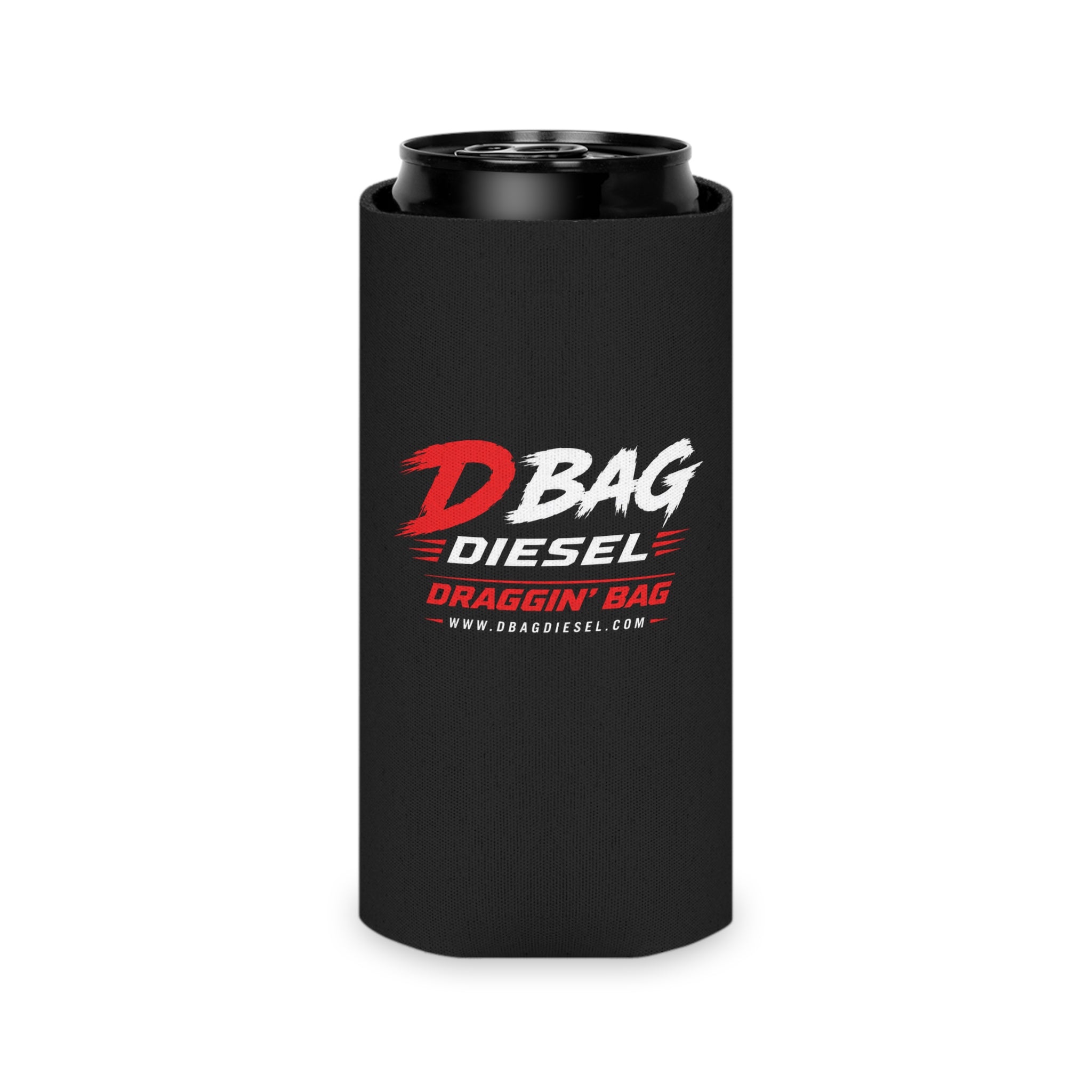 Can Cooler - "DBag Diesel Draggin' Bag" Logo Koozie