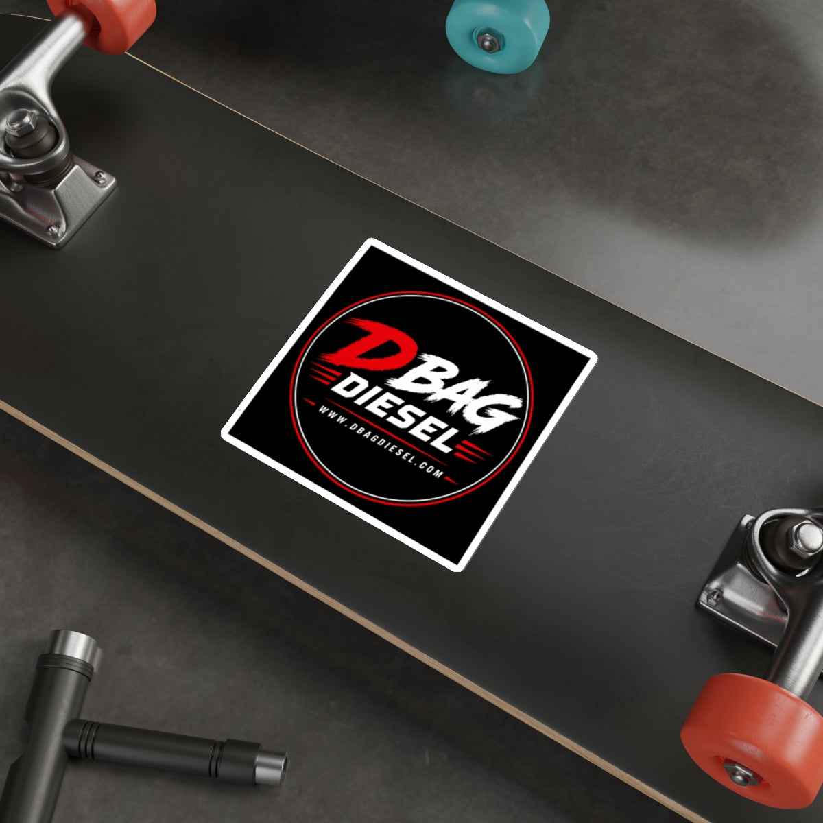 DBAG Diesel Classic Die-Cut Sticker