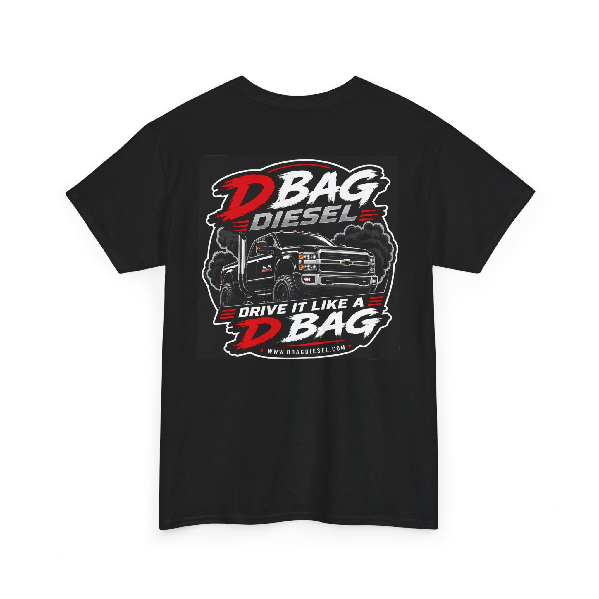 DBAG Diesel Draggin’ Bag T-Shirt | Premium Diesel Truck Apparel- Chevy