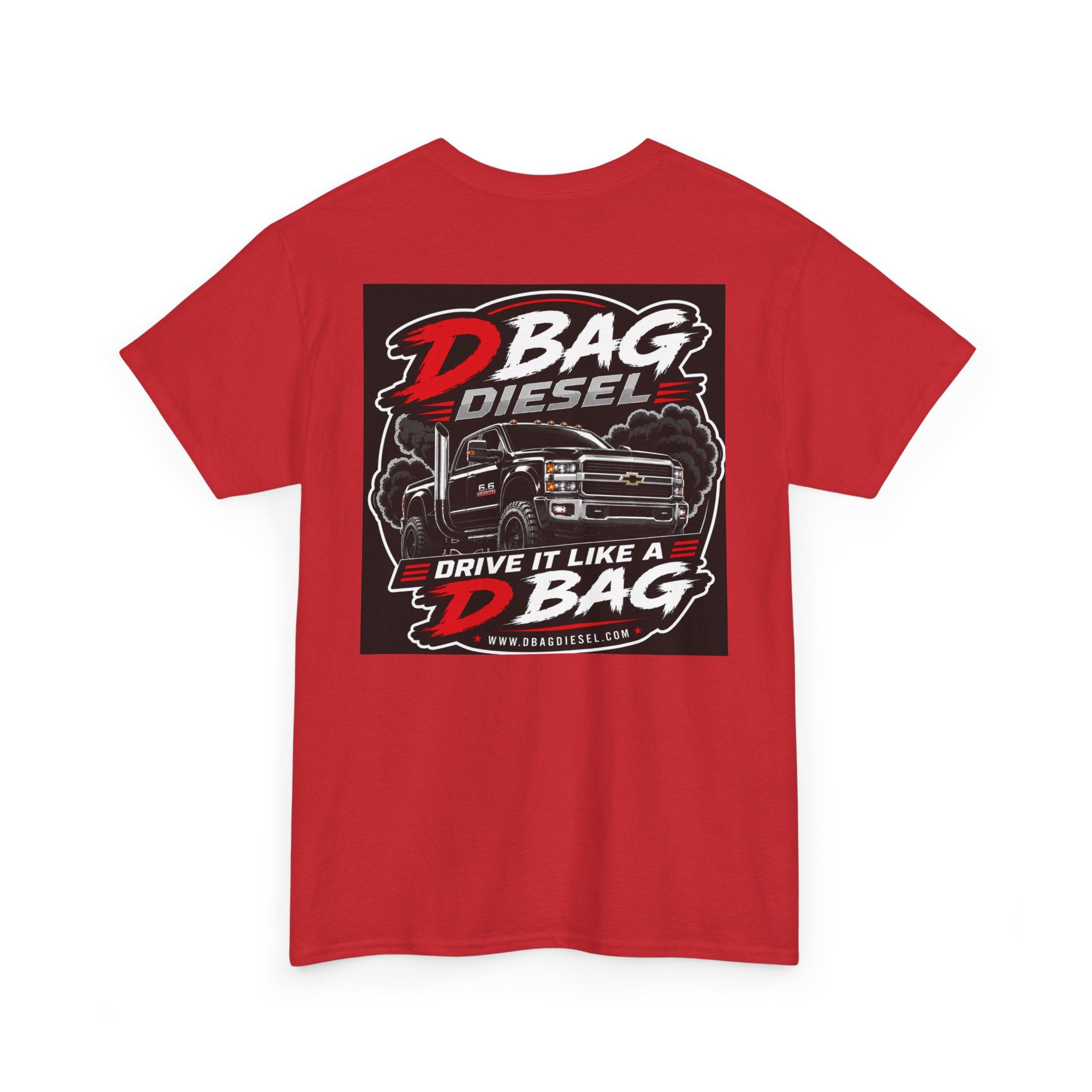 DBAG Diesel Draggin’ Bag T-Shirt | Premium Diesel Truck Apparel- Chevy