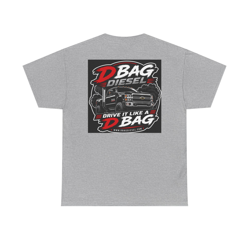 DBAG Diesel Draggin’ Bag T-Shirt | Premium Diesel Truck Apparel- Chevy