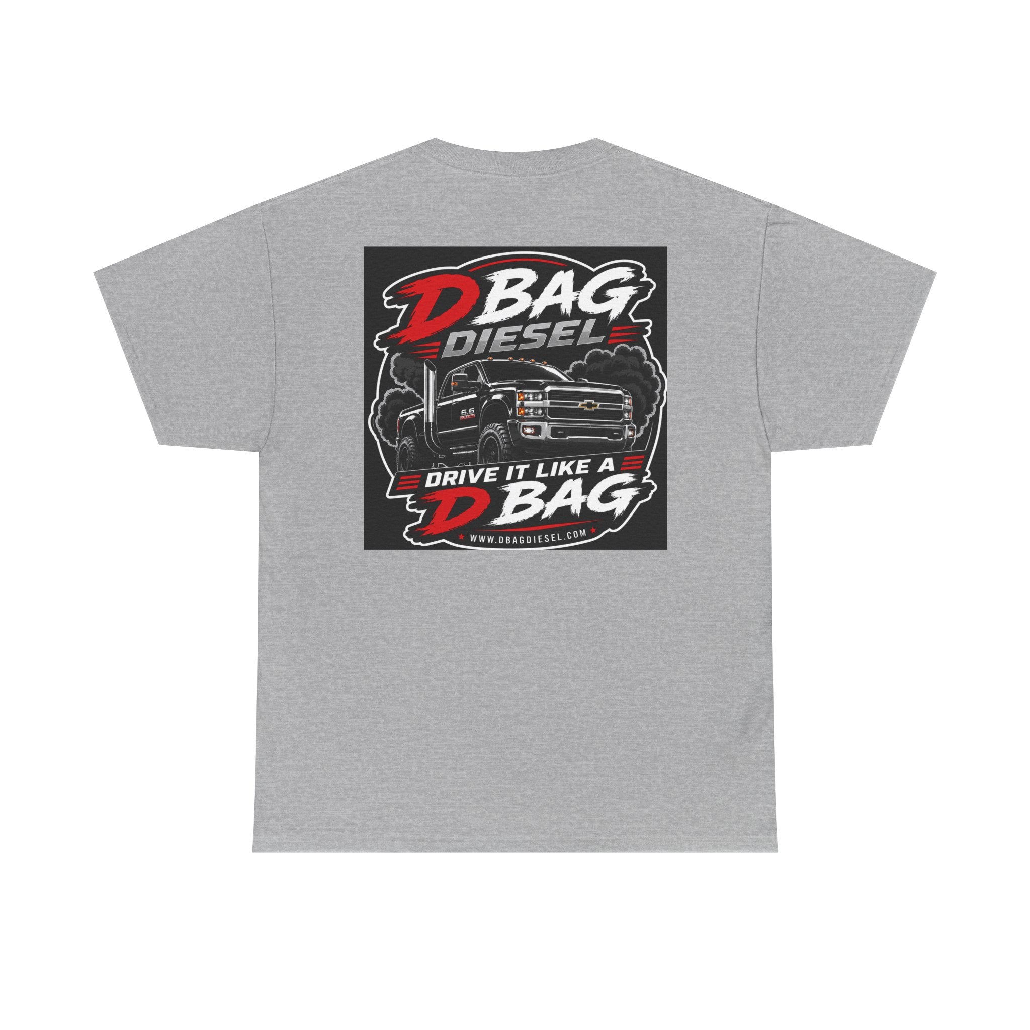 DBAG Diesel Draggin’ Bag T-Shirt | Premium Diesel Truck Apparel- Chevy