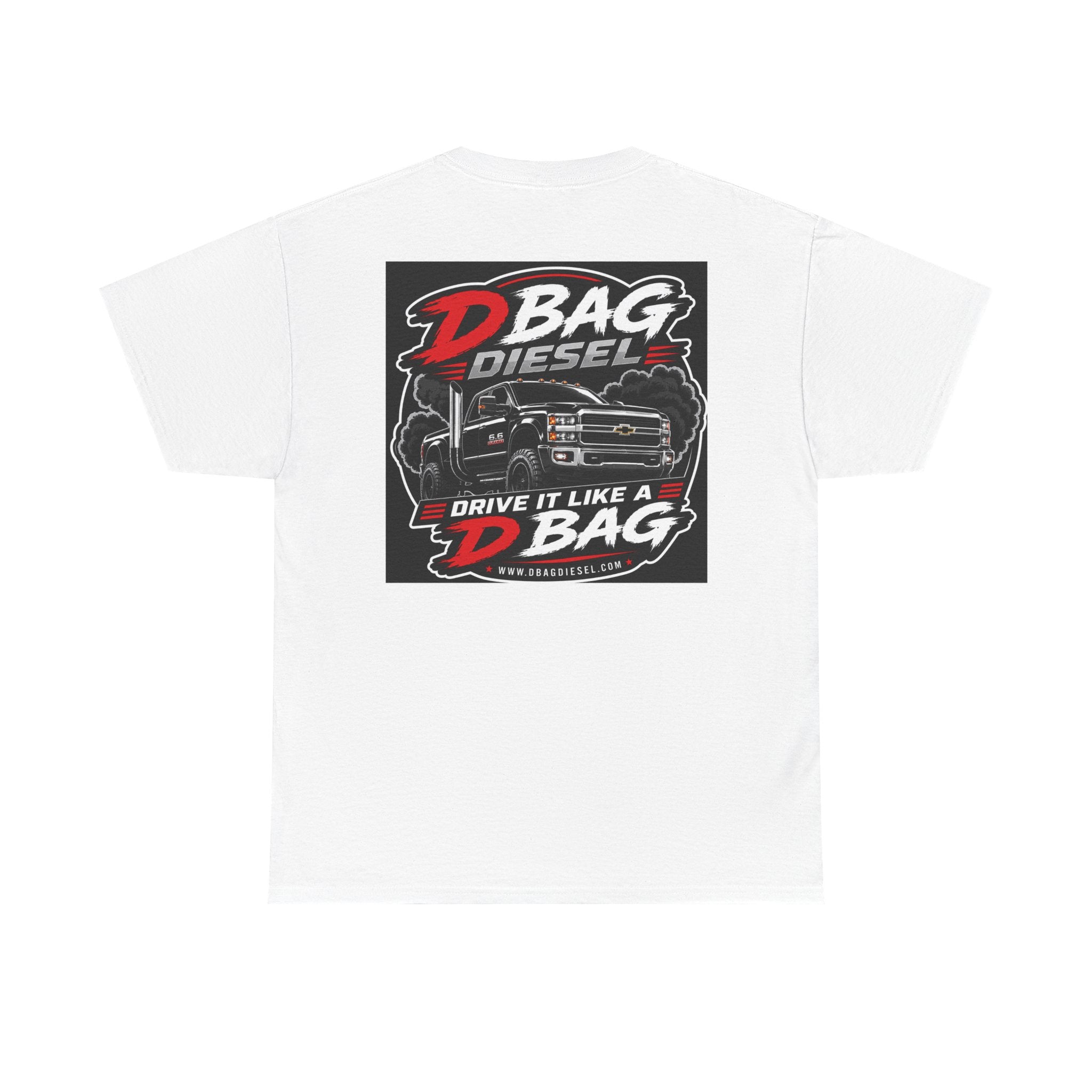 DBAG Diesel Draggin’ Bag T-Shirt | Premium Diesel Truck Apparel- Chevy