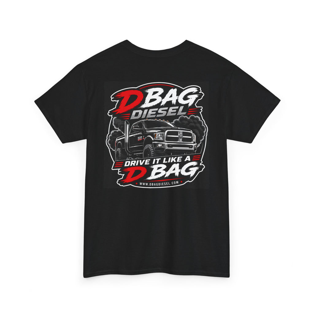 DBAG Diesel Draggin’ Bag T-Shirt | Premium Diesel Truck Apparel- Dodge