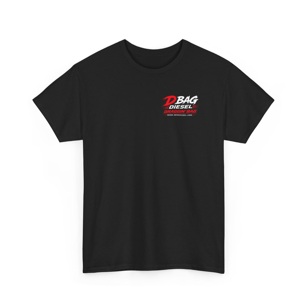 DBAG Diesel Draggin’ Bag T-Shirt | Premium Diesel Truck Apparel- Ford